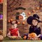 Halloween Wooden Ghost Door Wreath – Front Door & Wall Sign with Pumpkin, Black Cat, and Ghosts, Farmhouse Indoor & Outdoor Halloween Decoration (Cat Pumkin)